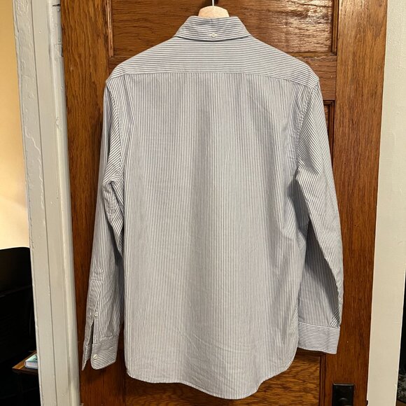 Taylor Stitch Jack Shirt in Navy Stripe 40 - Picture 2 of 2